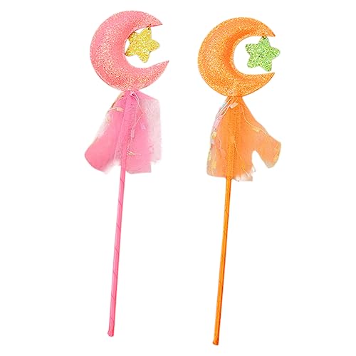VICASKY 2St Zauberstab World swelter Kid Toys Beautiful kinderspielzeug blitzknaller The wor Feenstab Gefälschte Pflanzen Anlage künstlich Fälschung Kindergeburtstag gastgeschenke Stoff von VICASKY
