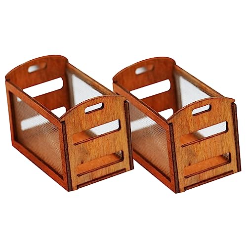 VICASKY Mini-Korb Aus Holz Modell Miniaturkorb Für Mini- Heimdekoration Miniaturkorb Zum Basteln VICASKY Mini-Korb Aus Holz Modell Miniaturkorb Für Mini- Heimdekoration Miniaturkorb Zum Basteln von VICASKY