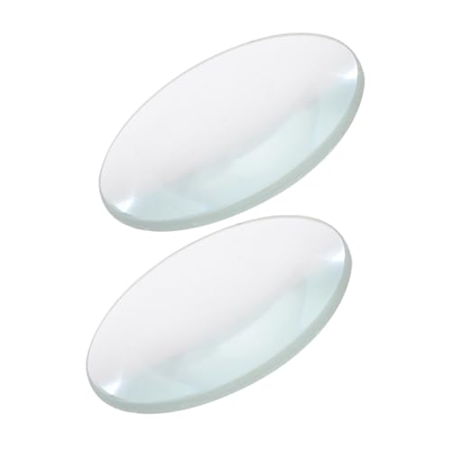 VICASKY 2stücke Doppelt Konvexe Linse Brennweite Klare Glaslinse Für Optische Experimente Und Physikunterricht Wahl Für Wissenschaftskits VICASKY 2stücke Doppelt Konvexe Linse Brennweite Klare Glaslinse Für Optische Experimente Und Physikunterricht Wahl Für Wissenschaftskits von VICASKY