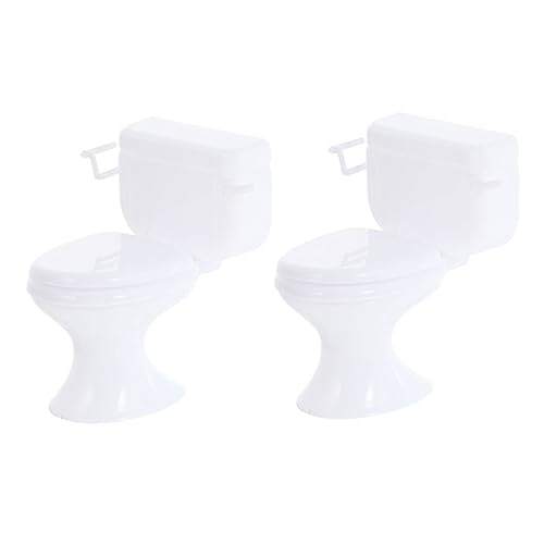 VICASKY 2St simulierte Toilette Teppich Miniatur Puppenhaus Bad deko Toys Children Toys stylingbã¼rsten puppenstubenmöbel Mini-Modell Mini Möbel Plastik Weiß VICASKY 2St simulierte Toilette Teppich Miniatur Puppenhaus Bad deko Toys Children Toys stylingbã¼rsten puppenstubenmöbel Mini-Modell Mini Möbel Plastik Weiß von VICASKY