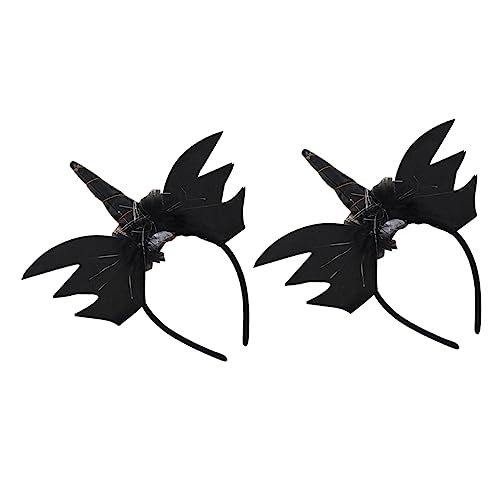 VICASKY 2Stücke Halloween Haarreif Design Kostüm Accessoires für Erwachsene für Halloween Party Karneval und Cosplay von VICASKY