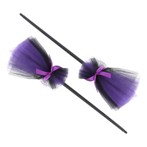 VICASKY 2Stücke Halloween Hexenbesen Kreative Cosplay Dekoration für Partys Vielseitiges Hexenzubehör Realistische Halloween Requisite für Festliche Anlässe VICASKY 2Stücke Halloween Hexenbesen Kreative Cosplay Dekoration für Partys Vielseitiges Hexenzubehör Realistische Halloween Requisite für Festliche Anlässe von VICASKY