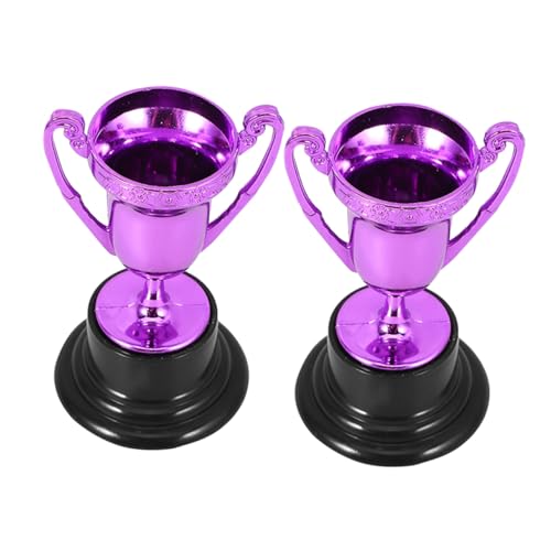 VICASKY 2Stücke Mini Trophäe Kreative Wettbewerbstrophäe aus Studentenpreise Sportveranstaltungen und Party Dekoration Farblich Gestaltet von VICASKY