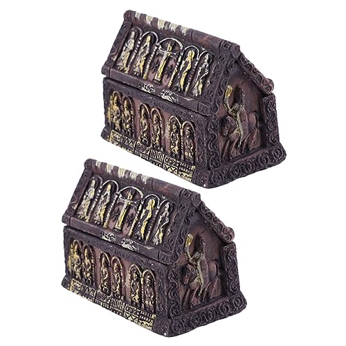 VICASKY 2Stücke Miniatur Halloween Ornamente Kreative Deko für Puppenhäuser Miniaturgärten und DIY Projekte Maße für Gesellige Feiern und Außergewöhnliche VICASKY 2Stücke Miniatur Halloween Ornamente Kreative Deko für Puppenhäuser Miniaturgärten und DIY Projekte Maße für Gesellige Feiern und Außergewöhnliche von VICASKY