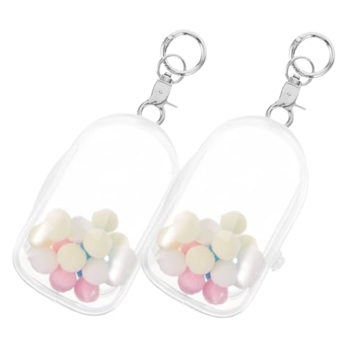VICASKY 2Stücke PVC Schlüsselanhängertaschen für Puppen Transparente Figuren Displaytasche mit Schlüsselanhänger zum Aufhängen für Sichere Aufbewahrung und Präsentation VICASKY 2Stücke PVC Schlüsselanhängertaschen für Puppen Transparente Figuren Displaytasche mit Schlüsselanhänger zum Aufhängen für Sichere Aufbewahrung und Präsentation von VICASKY