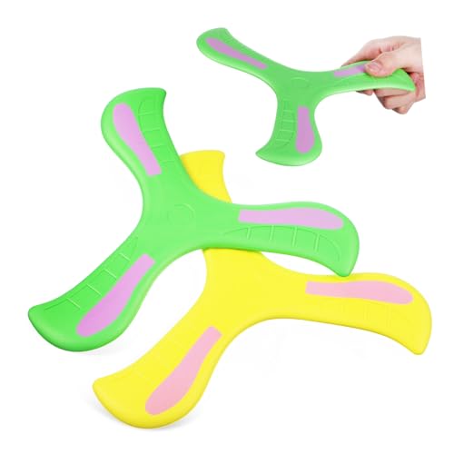 VICASKY 2Stücke Teiliges für Rückkehrendes Wurfspielzeug für Outdoor Aktivitäten Fördert Hand Auge Koordination und Junge Mädchen Interaktion VICASKY 2Stücke Teiliges für Rückkehrendes Wurfspielzeug für Outdoor Aktivitäten Fördert Hand Auge Koordination und Junge Mädchen Interaktion von VICASKY