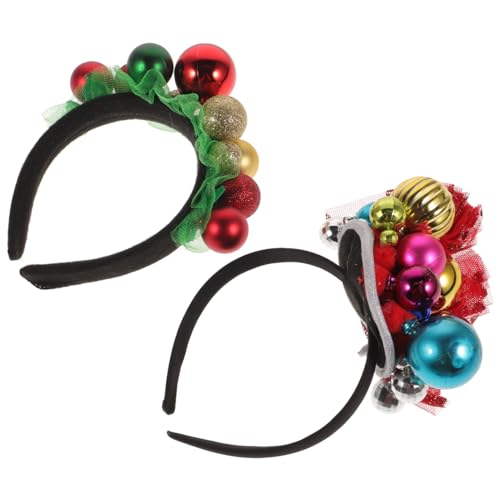 VICASKY 2Stücke Weihnachts Haarreifen Mit Glocken Haarreifen Für Weihnachtsfeiern Festlichkeiten Und Kostümpartys Accessoire Für Erwachsene VICASKY 2Stücke Weihnachts Haarreifen Mit Glocken Haarreifen Für Weihnachtsfeiern Festlichkeiten Und Kostümpartys Accessoire Für Erwachsene von VICASKY