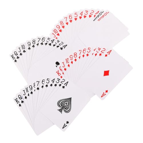 VICASKY 2sätze Blanko-pokerkarten Zum Selbermachen Aus Papier Für DIY-Designs Wärmeübertragung Personalisierte Karten Für Kartenspiele Und Kreative Projekte von VICASKY