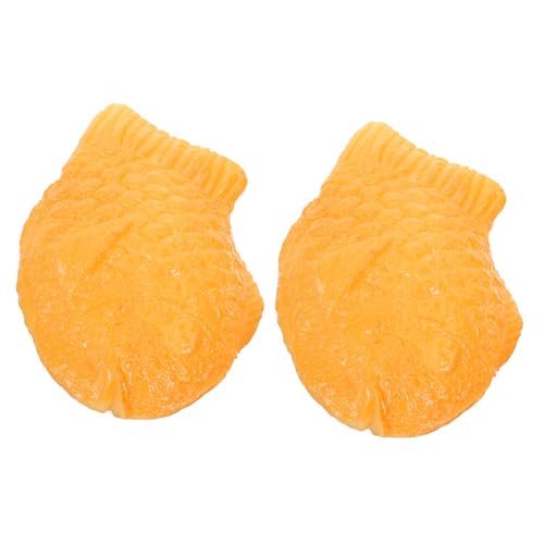 VICASKY 2st Gefälschter Taiyaki Kinderspielzeug Realistisches Japanisches Essen Spielnahrung Für Kinderküche Realistisch Gefälschter Fisch Spielnahrung Für Die Kinderküche Orange Harz VICASKY 2st Gefälschter Taiyaki Kinderspielzeug Realistisches Japanisches Essen Spielnahrung Für Kinderküche Realistisch Gefälschter Fisch Spielnahrung Für Die Kinderküche Orange Harz von VICASKY