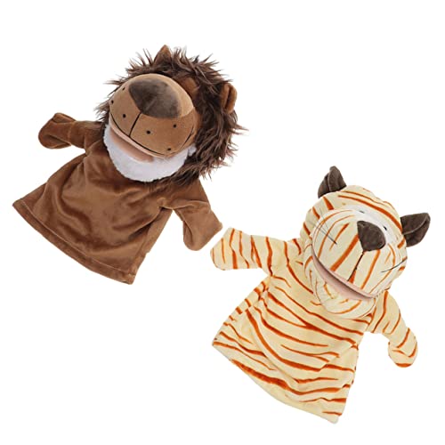 VICASKY 2st Handpuppe Fingerpuppe Puppen Cartoon-Tiere-Marionette Stoff von VICASKY