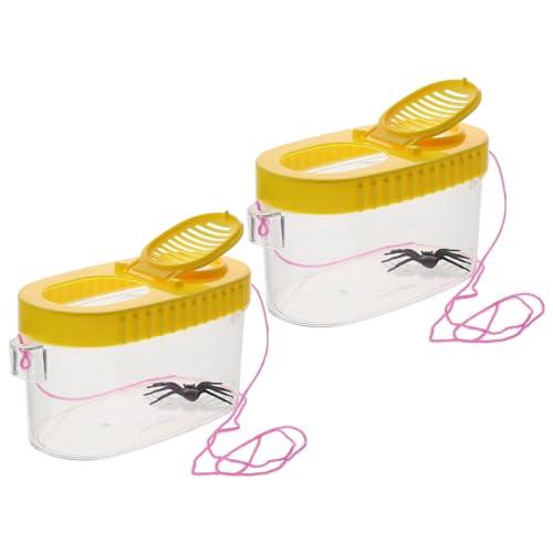 VICASKY 2st Insektenbetrachter Fänger Drinnen Fliegen Käfige Sammeln Fangen Vakuum Augenschmaus Lupe Schmetterlingsnetze Für Erwachsene Im Freien Wiederaufladbar Fallen Plastik Yellow VICASKY 2st Insektenbetrachter Fänger Drinnen Fliegen Käfige Sammeln Fangen Vakuum Augenschmaus Lupe Schmetterlingsnetze Für Erwachsene Im Freien Wiederaufladbar Fallen Plastik Yellow von VICASKY
