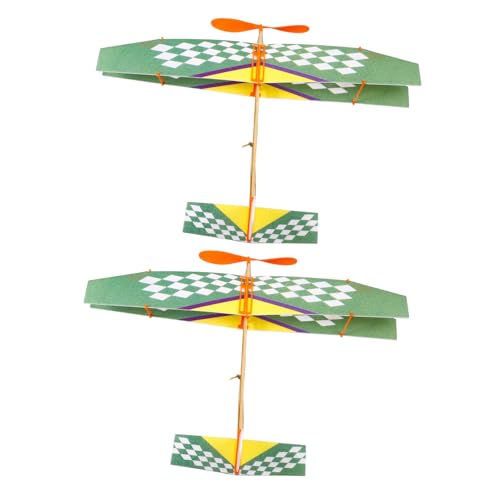 VICASKY 2st Kinderspielzeug Flugzeugwerfer Fliegendes Segelflugzeug Hand Werfendes Flugzeug Fliegendes 3D-Flugzeug-Puzzle Bausatz Papierflieger Hölzern VICASKY 2st Kinderspielzeug Flugzeugwerfer Fliegendes Segelflugzeug Hand Werfendes Flugzeug Fliegendes 3D-Flugzeug-Puzzle Bausatz Papierflieger Hölzern von VICASKY
