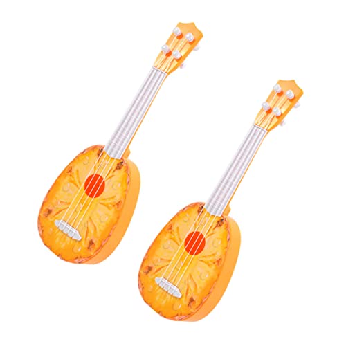 VICASKY 2St Obst Gitarre Mini-Gitarren für Kinder musikalisches gitarreninstrumentenmodell Musikinstrumente kinderspielzeug Spielzeuge Minigitarren für Kinder Gitarren-Spielzeug Ukulele von VICASKY