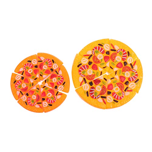 VICASKY 2st Pizza Le Spielhaus Pizzaspielzeug Schneiden Zum Pizzaschneiden Interaktive Spielsachen Bildungsspielzeug Orange Plastik VICASKY 2st Pizza Le Spielhaus Pizzaspielzeug Schneiden Zum Pizzaschneiden Interaktive Spielsachen Bildungsspielzeug Orange Plastik von VICASKY