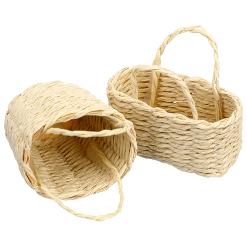 2st Körbchen Mit Henkel Kleiner Korb Mit Henkel Blumenmädchen Korb Osterkörbchen Mit Henkel Rotkäppchen Korb Blumentopf Rattan Mini Einkaufskorb Mini Korb KöRbchen Flechtkorb Klein Mini Körbchen 2st Körbchen Mit Henkel Kleiner Korb Mit Henkel Blumenmädchen Korb Osterkörbchen Mit Henkel Rotkäppchen Korb Blumentopf Rattan Mini Einkaufskorb Mini Korb KöRbchen Flechtkorb Klein Mini Körbchen von VICASKY