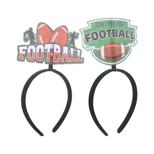 VICASKY 2 Stücke Fußball-fan-stirnband Rugby-wettbewerb Themen Haarband Für Sport Dekorative Party Haar Hoop VICASKY 2 Stücke Fußball-fan-stirnband Rugby-wettbewerb Themen Haarband Für Sport Dekorative Party Haar Hoop von VICASKY