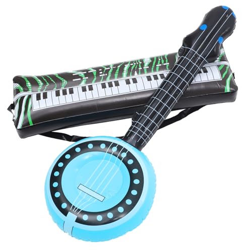VICASKY Aufblasbares Banjo-keyboard Musikinstrument Spielzeug Für Partydekorationen Und Bühnen von VICASKY