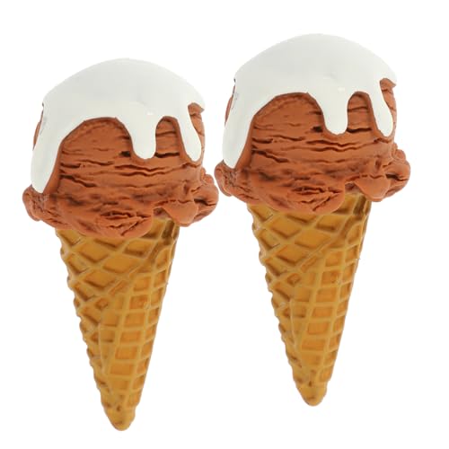 VICASKY Künstliches Eistüte-Spielzeug 2er-Pack Gefälschtes Eiscreme-Modell Für Kaffeebar- VICASKY Künstliches Eistüte-Spielzeug 2er-Pack Gefälschtes Eiscreme-Modell Für Kaffeebar- von VICASKY