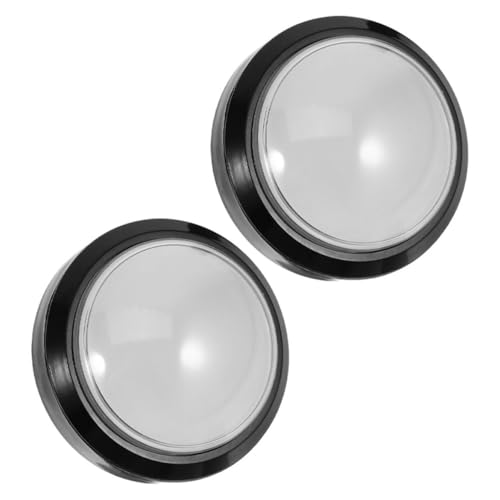 VICASKY Ergonomischer Knopf in Kuppelform Mit Licht Für Spiele Hundespielzeug Nuss-knopf Hunde-sprech-knopf Aufnehmbarer Ton Ja-knopf Spielzeug-sprech-knopf von VICASKY