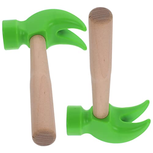 VICASKY 2st Spielzeughammer Für Spiele -Hammer- Hammer Hammerspielzeug Kinderspielzeug Kleinkindspielzeug Kleine Hammerspielzeuge Green Holz VICASKY 2st Spielzeughammer Für Spiele -Hammer- Hammer Hammerspielzeug Kinderspielzeug Kleinkindspielzeug Kleine Hammerspielzeuge Green Holz von VICASKY