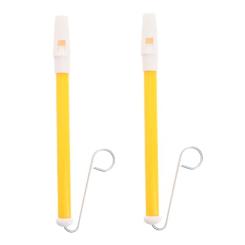 VICASKY 2stücke Orff Slide Whistles Für Junge Mädchen Lustiges Musikinstrument Kreativität Und Musikalischen Fähigkeiten Sicheres Material Für Kleine Musiker von VICASKY
