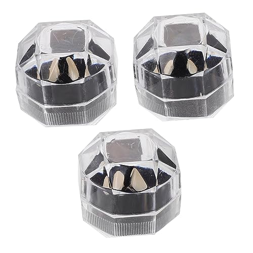 VICASKY 3 Paare Halloween-Zähne Halloween-Accessoires einziehbare Vampirzähne Kleidung Halloween mitgebsel Halloween oblaten kleberoller hosenbügel realistische Reißzähne Zähne Kappen Weiß VICASKY 3 Paare Halloween-Zähne Halloween-Accessoires einziehbare Vampirzähne Kleidung Halloween mitgebsel Halloween oblaten kleberoller hosenbügel realistische Reißzähne Zähne Kappen Weiß von VICASKY