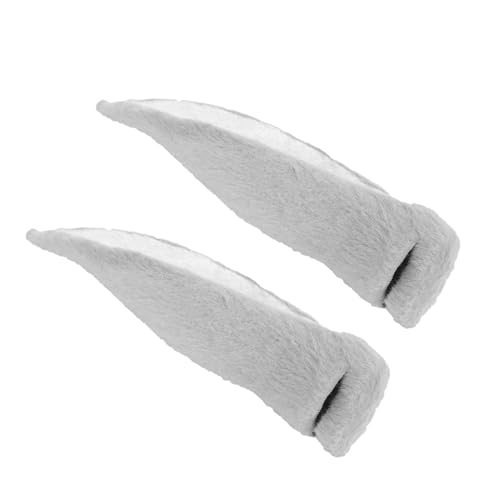 VICASKY 3 Paare Realistisches DIY Ohr Haarreif Tierkostüm Accessoire für Halloween Karneval Weihnachtsfeier Basteln und Festliche Dekoration Graues Kunstpelz Stirnband VICASKY 3 Paare Realistisches DIY Ohr Haarreif Tierkostüm Accessoire für Halloween Karneval Weihnachtsfeier Basteln und Festliche Dekoration Graues Kunstpelz Stirnband von VICASKY