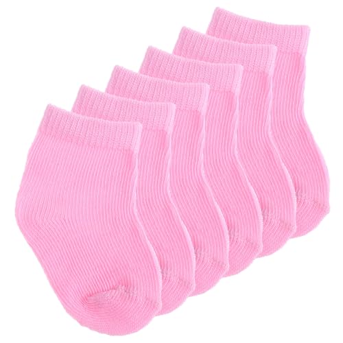 VICASKY 3 Puppensocken Puppenkleidung für Mädchen Puppenhaus Babypuppenkleidung puppenspielzeug Puppen-Accessoires Socken für Puppen so tun als ob Puppe zubehör Stoff Rosa VICASKY 3 Puppensocken Puppenkleidung für Mädchen Puppenhaus Babypuppenkleidung puppenspielzeug Puppen-Accessoires Socken für Puppen so tun als ob Puppe zubehör Stoff Rosa von VICASKY