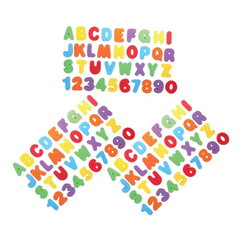 VICASKY 3 Satz Eva Schaumstoff Alphabet Badewannenspielzeug Set Teiliges Lernspielzeug für Kleinkinder Fördert Alphabet und Zahlen Sicheres Farbenfrohes Badespielzeug für Jungen und VICASKY 3 Satz Eva Schaumstoff Alphabet Badewannenspielzeug Set Teiliges Lernspielzeug für Kleinkinder Fördert Alphabet und Zahlen Sicheres Farbenfrohes Badespielzeug für Jungen und von VICASKY