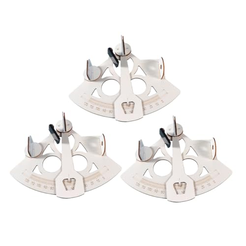 VICASKY 3 Sets Modellbausatz Wissenschaftliches Lernspielzeug Montagespielzeug Schulwissenschaftsprojekt Modell Wissenschaftliche Experimentierprojekte DIY Experimente Holz Beige von VICASKY