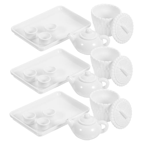 VICASKY 3 Sets Puppenhaus Teeservice Teetassen Servierutensilien Lustiges Miniatur Kaffeetasse Miniatur Küchenzubehör Miniatur Miniatur Teegeschirr Miniatur Für VICASKY 3 Sets Puppenhaus Teeservice Teetassen Servierutensilien Lustiges Miniatur Kaffeetasse Miniatur Küchenzubehör Miniatur Miniatur Teegeschirr Miniatur Für von VICASKY