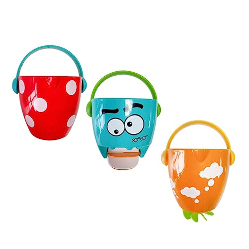 VICASKY 3 Stück Badespielzeugeimer Wasserspielspielzeug Kinderspielzeug Badesprinkler Duschspielzeug für Kleinkinder zum wasserspritzende spielzeuge Plastik VICASKY 3 Stück Badespielzeugeimer Wasserspielspielzeug Kinderspielzeug Badesprinkler Duschspielzeug für Kleinkinder zum wasserspritzende spielzeuge Plastik von VICASKY