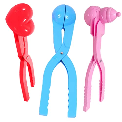 VICASKY 3 Stück Clip Schneebälle Schneeclip Clips Machen Outdoor Schnee Spielspielzeug Kreative Maker Outdoor Klemmen DIY Maker Farbige Schnee Klemmen Kunststoff VICASKY 3 Stück Clip Schneebälle Schneeclip Clips Machen Outdoor Schnee Spielspielzeug Kreative Maker Outdoor Klemmen DIY Maker Farbige Schnee Klemmen Kunststoff von VICASKY
