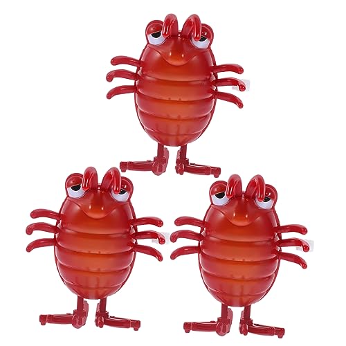 VICASKY 3 Stück Clockwork -Insektenspielzeug Uhrwerk Halloween-Aufzug Insekten für Halloween aufziehen Lustiges Insektenmodell Lernspielzeug für Insekten Abs von VICASKY