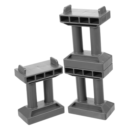 VICASKY 3 Stück Gleiszubehör Brücke DIY-tunnelmodell Modellbahn Zubehör Bridge-Modell Plastik Grey von VICASKY