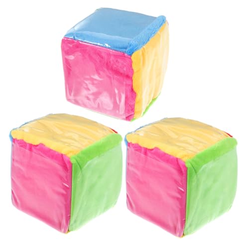 VICASKY 3 Stück Große Weiche Würfel mit Transparenten Einschubfächern Bunte Sechseitige Lernwürfel aus Weichem Stoff für Pädagogisches für Mathe Logikförderung im Klassenzimmer VICASKY 3 Stück Große Weiche Würfel mit Transparenten Einschubfächern Bunte Sechseitige Lernwürfel aus Weichem Stoff für Pädagogisches für Mathe Logikförderung im Klassenzimmer von VICASKY