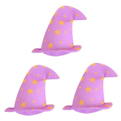VICASKY 3 Stück Halloween Hexenhut Damen Zulaufender Karnevalshut Dunkel Leichtes Cosplay Zubehör für Gruselige Kostüme Fasching Party Zubehör VICASKY 3 Stück Halloween Hexenhut Damen Zulaufender Karnevalshut Dunkel Leichtes Cosplay Zubehör für Gruselige Kostüme Fasching Party Zubehör von VICASKY
