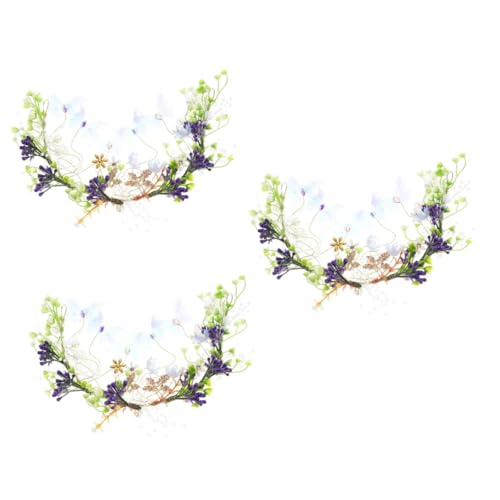 VICASKY 3 Stück Handgefertigtes Schmetterling Stirnband mit Perlen Leichtes Haarschmuck Accessoire für Damen Festliches Haarband für Karneval Cosplay und Partyveranstaltungen VICASKY 3 Stück Handgefertigtes Schmetterling Stirnband mit Perlen Leichtes Haarschmuck Accessoire für Damen Festliches Haarband für Karneval Cosplay und Partyveranstaltungen von VICASKY