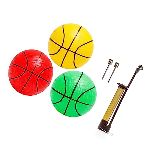 VICASKY 3 Stück Kugelspielzeug Grubenkugeln Basketballkinder Ballspielzeug Kinderbasketball Ball für Zufällige Farbe VICASKY 3 Stück Kugelspielzeug Grubenkugeln Basketballkinder Ballspielzeug Kinderbasketball Ball für Zufällige Farbe von VICASKY