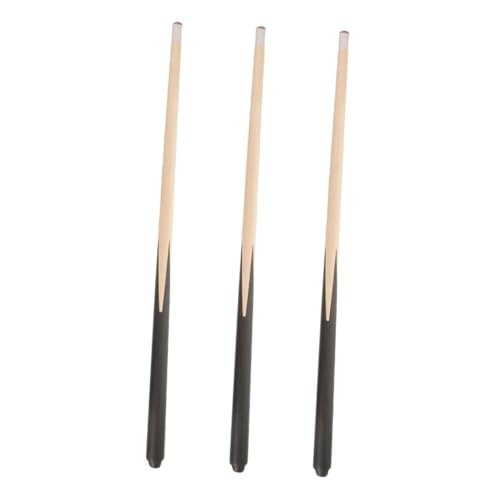 VICASKY 48 cm Kinder-Pool-Queue-Set 3-teilig Mini-Billard-Queue-Sticks Kurzer Billard-Queue-Pool-Stick Zum Üben Hartholz VICASKY 48 cm Kinder-Pool-Queue-Set 3-teilig Mini-Billard-Queue-Sticks Kurzer Billard-Queue-Pool-Stick Zum Üben Hartholz von VICASKY