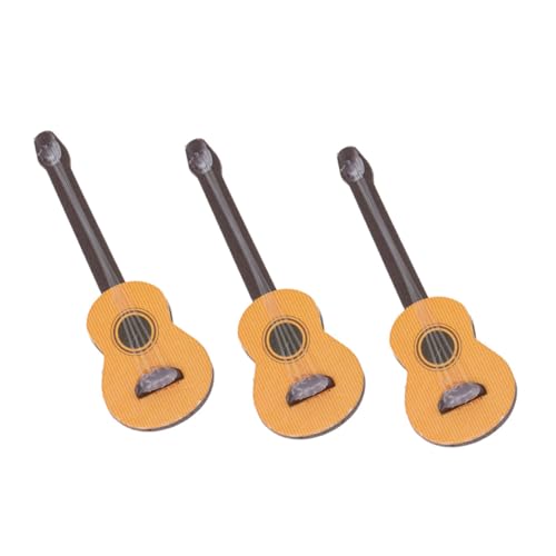 VICASKY 3 Stück Miniatur Holz Gitarren Langlebige Kiefern Holzmodelle Realistische Mini Gitarren Deko für Mikro Landschaften Puppenhäuser und Kreative Tischdekoration für Sammler VICASKY 3 Stück Miniatur Holz Gitarren Langlebige Kiefern Holzmodelle Realistische Mini Gitarren Deko für Mikro Landschaften Puppenhäuser und Kreative Tischdekoration für Sammler von VICASKY