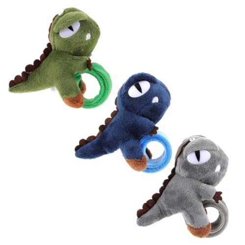 VICASKY 3 Stück Plüsch Dinosaurier Klatscharmband Kuscheliges Tier armband mit Weichen Kanten für Kindergeburtstag Kostümparty und Themenfeiern Bequemer Sitz für Langes Tragen VICASKY 3 Stück Plüsch Dinosaurier Klatscharmband Kuscheliges Tier armband mit Weichen Kanten für Kindergeburtstag Kostümparty und Themenfeiern Bequemer Sitz für Langes Tragen von VICASKY