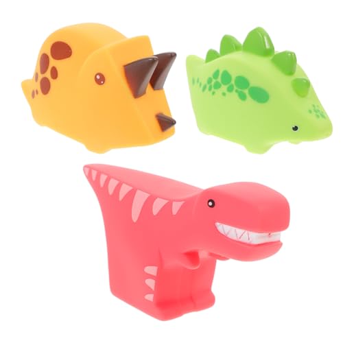 VICASKY 3 Stück Teiliges Dinosaurier Badespielzeug für Lustige Wasser Spielzeuge für Wasserspiele Fördert Fantasievolles und Motorische Fähigkeiten Sicher und Langlebig für Badewanne VICASKY 3 Stück Teiliges Dinosaurier Badespielzeug für Lustige Wasser Spielzeuge für Wasserspiele Fördert Fantasievolles und Motorische Fähigkeiten Sicher und Langlebig für Badewanne von VICASKY