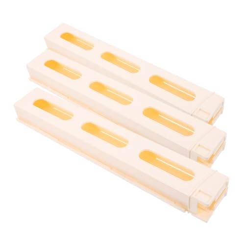 VICASKY 3 Stück Teiliges Domino Zug Clips aus Robustem Kunststoff Praktische Bausteinhalter für Kreatives Spiel Geeignet für Geschenk zu Geburtstag und Feiertagen von VICASKY