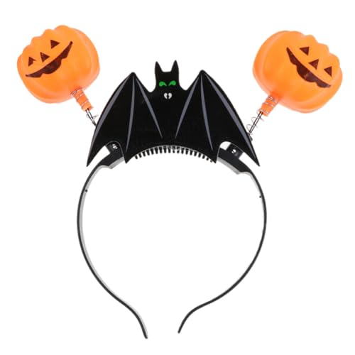 VICASKY 3 Stück Teiliges Halloween Leuchtendes Haarband mit Kürbis und Fledermaus Motiv Glühendes Kostüm Accessoire für Party Langlebiges und Auffälliges Halloween Kopfschmuck VICASKY 3 Stück Teiliges Halloween Leuchtendes Haarband mit Kürbis und Fledermaus Motiv Glühendes Kostüm Accessoire für Party Langlebiges und Auffälliges Halloween Kopfschmuck von VICASKY