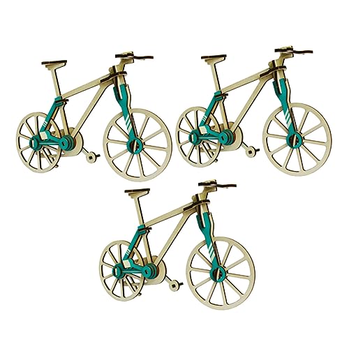 VICASKY 3 Stück Teiliges Holzpuzzle für Fahrrad DIY Handgefertigtes Hand Augen Koordination und Kreativen Fähigkeiten für Jungen VICASKY 3 Stück Teiliges Holzpuzzle für Fahrrad DIY Handgefertigtes Hand Augen Koordination und Kreativen Fähigkeiten für Jungen von VICASKY