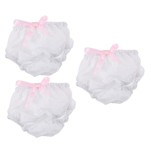 VICASKY 3 Stück Teiliges Puppen Unterwäsche aus Kleine Puppen Unterhosen Waschbare und Wiederverwendbare Puppenkleidung Einfach Anzuziehen Geeignet für Spielpuppen Zubehör für VICASKY 3 Stück Teiliges Puppen Unterwäsche aus Kleine Puppen Unterhosen Waschbare und Wiederverwendbare Puppenkleidung Einfach Anzuziehen Geeignet für Spielpuppen Zubehör für von VICASKY