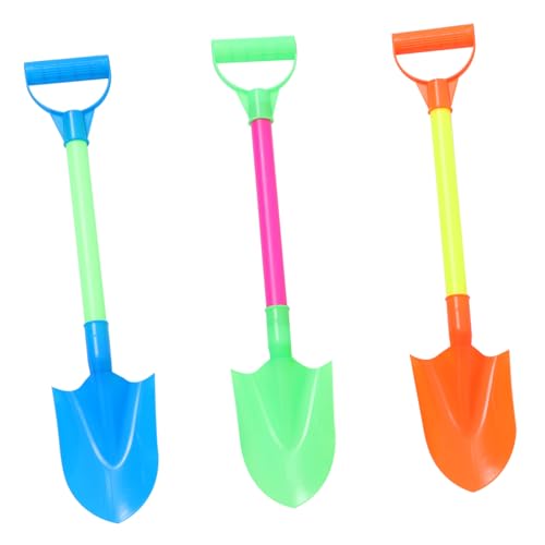 VICASKY Strandspielzeug-Set – 3er-Pack Plastikschaufeln Ideal Zum Spielen Für Kinder Am Strand von VICASKY