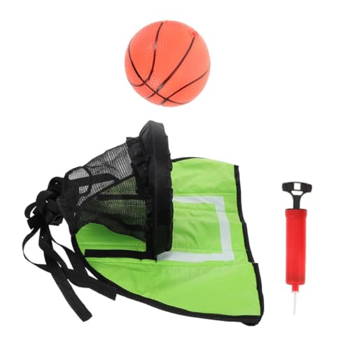 VICASKY 3 Stück Trampolin Basketballkorb Mini mit Pumpe und Bällen Robustes Outdoor für Fördert Koordination Teamwork und Körperliche Entwicklung von VICASKY