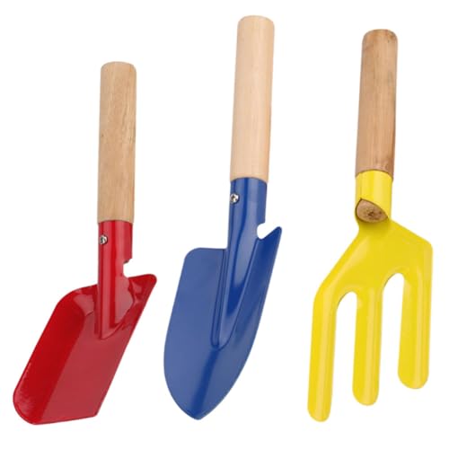 VICASKY 3stücke Teiliges Gartenwerkzeugset Mit Holzgriffen Gartenhandschaufel Kleine Schaufel Und DREI- - Für Effektives Pflanzen Und Umgraben Im Garten VICASKY 3stücke Teiliges Gartenwerkzeugset Mit Holzgriffen Gartenhandschaufel Kleine Schaufel Und DREI- - Für Effektives Pflanzen Und Umgraben Im Garten von VICASKY